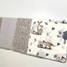 Load image into Gallery viewer, Woodland Creatures Message Quilt Kit - Forest Animals Baby Shower Quilt Kit - Newborn Gift - Baby Shower Keepsake - Baby Shower Activity - Baby Shower Ideas - Crazy4Claire