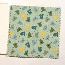 Load image into Gallery viewer, Green &amp; Blue Onesies Boy Message Quilt Kit - Baby Shower Quilt Kit - Newborn Keepsake - Baby Gift - Newborn Gift