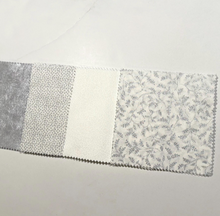 Load image into Gallery viewer, Silver and White Message Quilt Kit - Wedding Guest Book Quilt - Wedding Keepsake - Wedding Gift