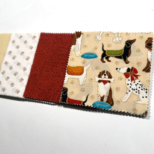 Gold Puppy Themed Message Quilt Kit - Dog Baby Shower Quilt Kit - Baby Keepsake - Baby Shower Activity