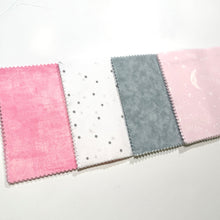 Load image into Gallery viewer, Dream Big Little One Message Quilt Kit - Pink Moon and Stars Baby Shower Quilt Kit - Newborn Gift - Baby Shower Keepsake - Baby Shower Activity - Baby Shower Ideas - Crazy4Claire