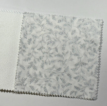 Load image into Gallery viewer, Silver and White Message Quilt Kit - Wedding Guest Book Quilt - Wedding Keepsake - Wedding Gift