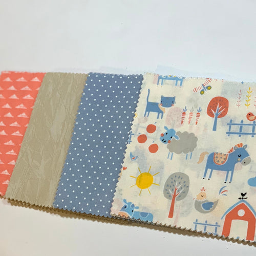 Farm Animal Message Quilt Kit - Farm Animals Baby Shower Quilt Kit - Baby Shower Ideas - Baby Keepsake