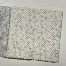 Load image into Gallery viewer, Silver and White Message Quilt Kit - Wedding Guest Book Quilt - Wedding Keepsake - Wedding Gift