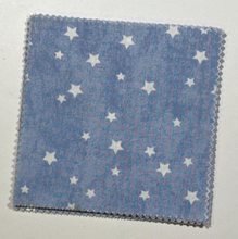 Load image into Gallery viewer, Moon and Stars Baby Shower Quilt Kit - Blue Planet Message Quilt Kit -Stars - Newborn Gift