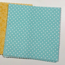 Load image into Gallery viewer, Yellow Elephant Message Quilt Kit - Gray and Blue Elephants Baby Shower Quilt Kit - Newborn Gift - Baby Shower Keepsake - Baby Shower Activity - Baby Shower Ideas - Crazy4Claire - Baby Elephants Blanket