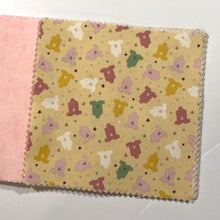 Load image into Gallery viewer, Yellow &amp; Pink Onesies Girl Message Quilt Kit - Baby Shower Quilt Kit - Newborn Keepsake - Baby Gift - Newborn Gift