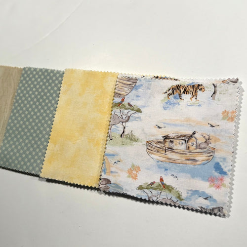 Noah's Ark Themed Message Quilt Kit - Noah's Ark Baby Shower Quilt Kit - Bible Themed Blanket - Baby Keepsake - Baby Shower Activity