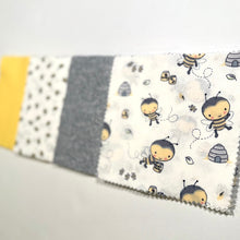 Load image into Gallery viewer, Yellow Baby Bumblebee Message Quilt Kit - Yellow Baby Bumblebees Baby Shower Quilt Kit - Newborn Gift - Baby Shower Keepsake - Baby Shower Activity - Crazy4Claire