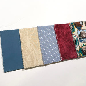 Smokey the Bear Message Quilt Kit - Wilderness Baby Shower Quilt Kit - Baby Keepsake - Baby Shower Activity