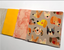 Load image into Gallery viewer, Colorful Puppies Message Quilt Kit - Puppy Themed Baby Gift - Dog Baby Shower Quilt Kit - Crazy4Claire - Dogs Themed Quilt - Baby Shower Gift - Baby Shower Activity - Newborn Keepsake
