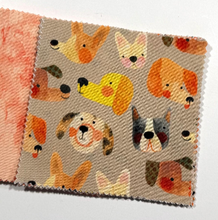 Load image into Gallery viewer, Colorful Puppies Message Quilt Kit - Puppy Themed Baby Gift - Dog Baby Shower Quilt Kit - Crazy4Claire - Dogs Themed Quilt - Baby Shower Gift - Baby Shower Activity - Newborn Keepsake