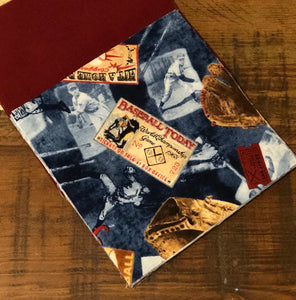Baseball Message Quilt Kit - Baby Shower Quilt Kit - Baby Shower Idea - Newborn Keepsake BMK2-3