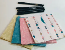 Load image into Gallery viewer, Silver and White Message Quilt Kit - Wedding Guest Book Quilt - Wedding Keepsake - Wedding Gift