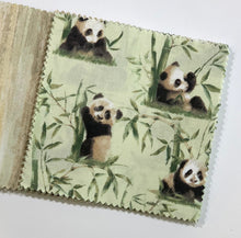 Load image into Gallery viewer, Panda Bear Message Quilt Kit - Pandas Baby Shower Quilt Kit - Baby Shower Gift