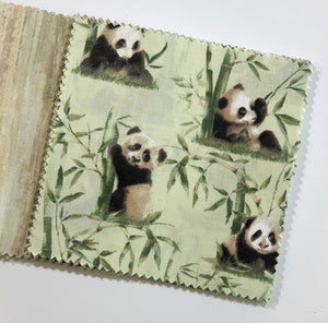 Panda Bear Message Quilt Kit - Pandas Baby Shower Quilt Kit - Baby Shower Gift