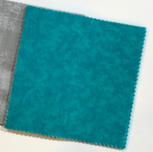 Load image into Gallery viewer, Sharks Message Quilt Kit - Blue Shark Baby Shower Quilt Kit - Baby Shower Gift